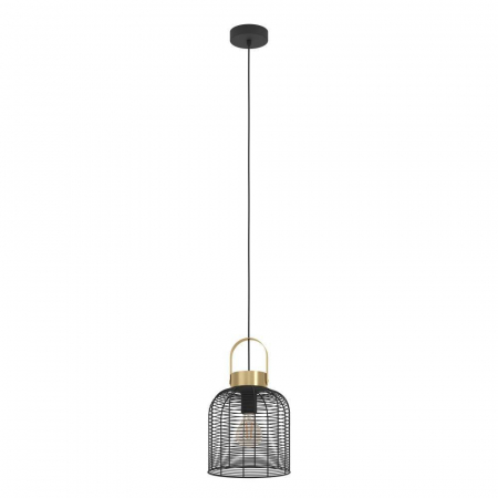 Moderne - Pendul EGLO ROUNDHAM 43963, E27, 1X40W, Oțel