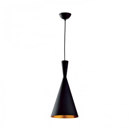 Moderne - Pendul Elmark TIM-1A, Aluminiu, Black, 1xE27, IP20, 955TIM1A
