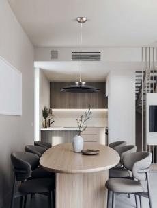 Pendul ESTI Nova Luce 9088127 LED 21 W, 1420 lm, 3000K IP20 Nickel [1]