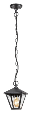 Pendul exterior Rabalux Paravento E27 aluminiu black stil clasic, IP44 7149 [1]