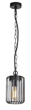 Pendule - Pendul exterior Rabalux Tarpa E27 metal black stil industrial, IP44 77107