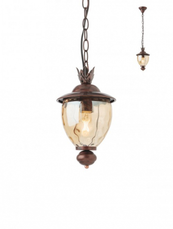 ILUMINAT EXTERIOR - Pendul exterior SMARTER MATERA 9632 E27 1x42W Metal  IP33