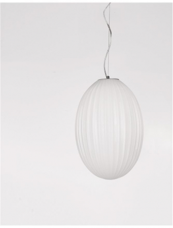 Pendul HECTOR Nova Luce 9190033 1xE27 IP20 Chrome [2]