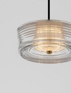 Lustre - Pendul Nova Luce KEROS 9695278 Sandy Gold Carbon Steel Aluminium & Acrylic LED 6W 394lm 3000K IP20