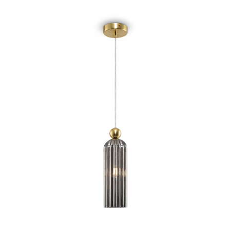 ILUMINAT - Pendul Maytoni Antic MOD302PL-01GR E14 1x40W -  Metal Gold/Gray IP20