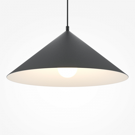 Pendul Maytoni Basic colors MOD167PL-01B E27 1x40W -  Metal Black IP20 [2]