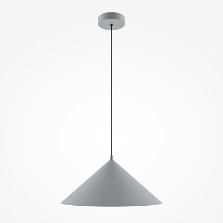 ILUMINAT - Pendul Maytoni Basic colors MOD167PL-01GR E27 1x40W -  Metal Grey IP20