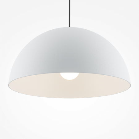 Pendul Maytoni Basic colors MOD168PL-01W E27 1x40W -  Metal White IP20 [2]