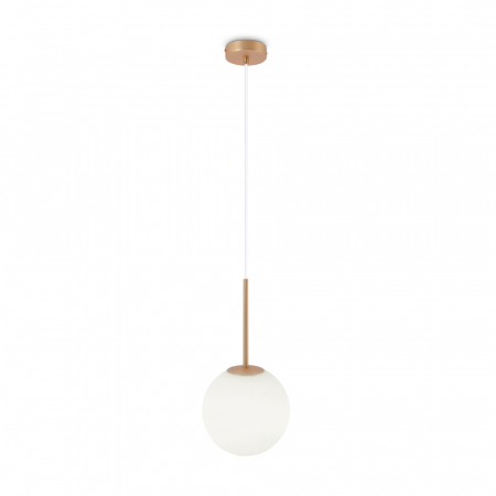 ILUMINAT - Pendul Maytoni Basic form MOD321PL-01G3 E14 1x40W -  Metal Gold IP20