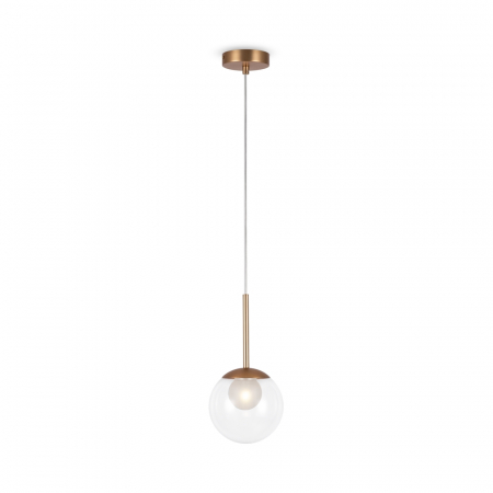 ILUMINAT - Pendul Maytoni Basic form MOD521PL-01G1 G9 1x20W -  Metal Gold IP20