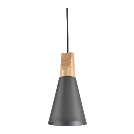 Pendul Maytoni Bicones P359-PL-140-C E27 1x60W -  Metal/Wood Grey/Brass IP20 [4]