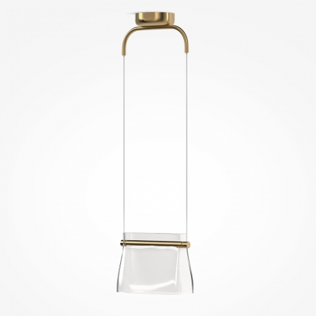 ILUMINAT - Pendul Maytoni Cabaret MOD170PL-L8BS3K LED 8W 3000K 850lm Metal Brass IP20