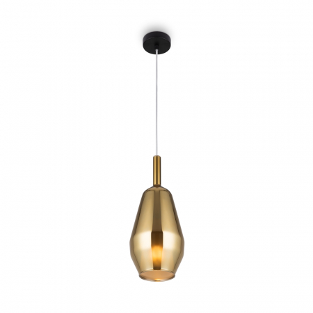 ILUMINAT - Pendul Maytoni Duality MOD271PL-01B7 E27 1x60W -  Metal Black/Gold IP20