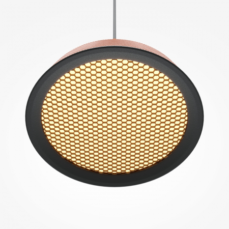 Pendul Maytoni El MOD041PL-L15TR3K LED 12W 3000K 700lm Aluminiu Red IP20 [1]