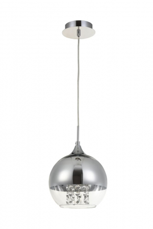Pendule - Pendul Maytoni Fermi P140-PL-110-1-N E27 1x60W -  Metal Chrome IP20