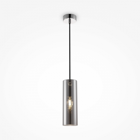 Pendul Maytoni Gioia P011PL-01CH E14 1x40W -  Metal/Glass Chrome/Fume IP20 [2]