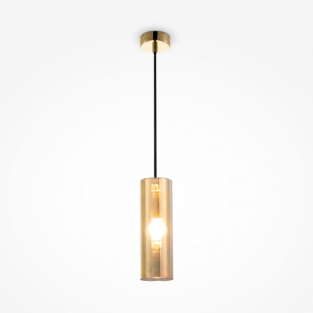 Pendul Maytoni Gioia P011PL-01G E14 1x40W -  Metal/Glass Gold IP20 [1]