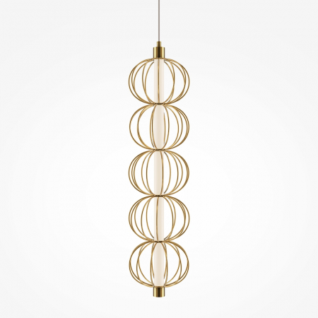 Pendul Maytoni Golden Cage MOD216PL-L10G3K LED 17W 3000K 1050lm Metal Gold IP20 [2]