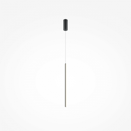 ILUMINAT - Pendul Maytoni Halo MOD246PL-L12BK LED 11W 3000K-4000K 600lm Aluminiu Black IP20