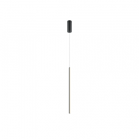 Pendul Maytoni Halo MOD246PL-L12BK LED 11W 3000K-4000K 600lm Aluminiu Black IP20 [3]