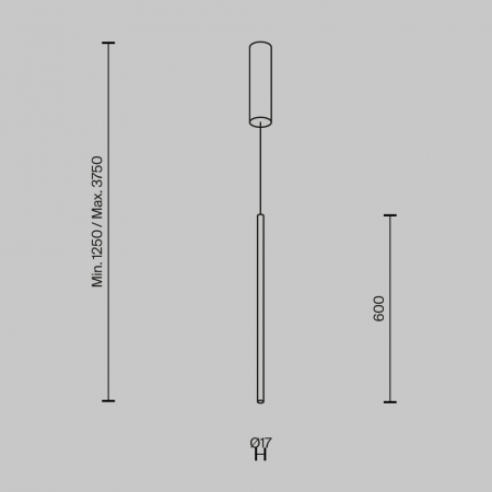 Pendul Maytoni Halo MOD246PL-L12BSK LED 11W 2600K-3500K 750lm Aluminiu Gold IP20 [4]