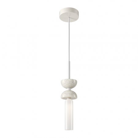 ILUMINAT - Pendul Maytoni Kyoto MOD178PL-01W G9 1x28W -  Metal/Marmura White IP20
