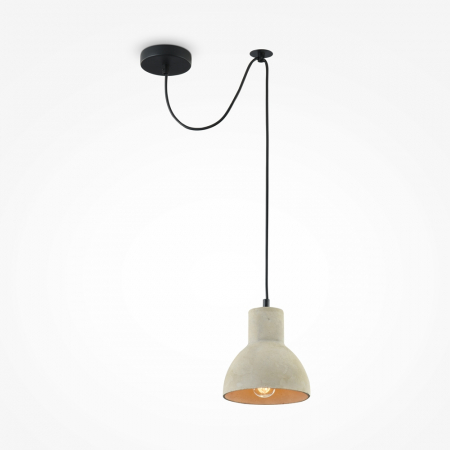 Pendule - Pendul Maytoni Loft Broni T434-PL-01-GR E27 1x60W -  Metal Black/Grey IP20