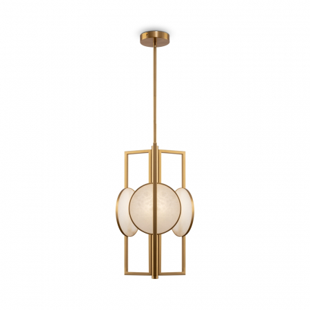 Pendul Maytoni Marmo MOD099PL-03G E14 1x40W -  Metal Gold IP20 [1]
