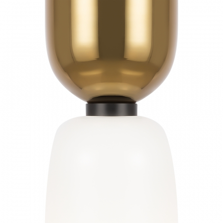 Pendul Maytoni Memory MOD177PL-01G E14 1x40W -  Metal Black/Gold IP20 [1]