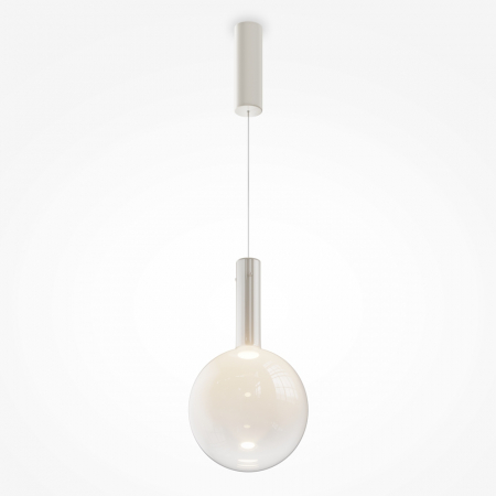 ILUMINAT - Pendul Maytoni Nebula MOD182PL-L6W3K LED 6W 3000K 700lm Metal/Glass White IP20