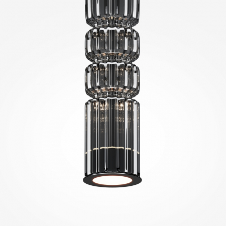Pendul Maytoni Ordo MOD272PL-L12B3K LED 12W 3000K 1600lm Metal/Glass Black IP20 [1]
