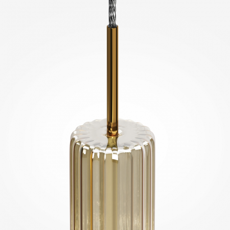 Pendul Maytoni Ordo MOD272PL-L12BS3K LED 12W 3000K 1600lm Metal/Glass Gold IP20 [2]