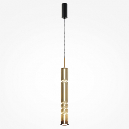 Pendule - Pendul Maytoni Ordo MOD272PL-L12BS3K LED 12W 3000K 1600lm Metal/Glass Gold IP20