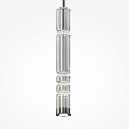 Pendul Maytoni Ordo MOD272PL-L12CH3K LED 12W 3000K 1600lm Metal/Glass Chrome IP20 [3]