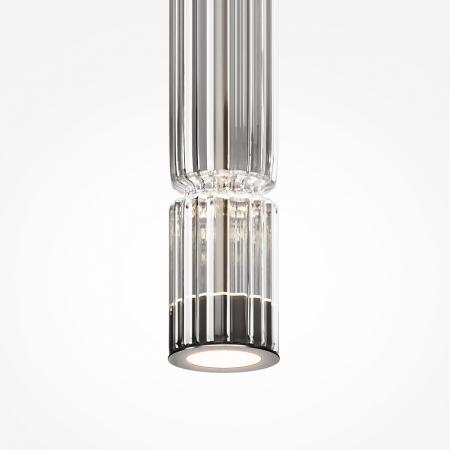 Pendul Maytoni Ordo MOD272PL-L12CH3K1 LED 12W 3000K 1600lm Metal/Glass Chrome IP20 [1]