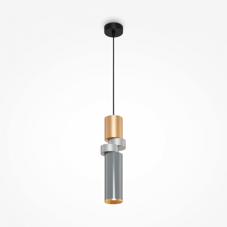 Pendule - Pendul Maytoni Palette MOD303PL-01CFL3 GU10 1x40W -  Metal Grey/Gold IP20