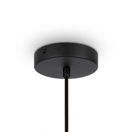 Pendul Maytoni Roots MOD191PL-01W E27 1x40W -  Metal/Wood Black IP20 [3]