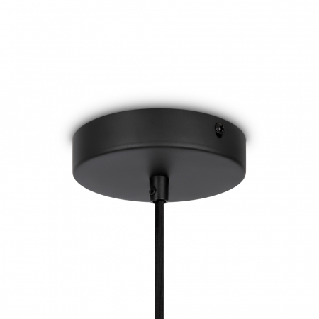 Pendul Maytoni Roots MOD192PL-01W E27 1x40W -  Metal/Wood Black IP20 [3]