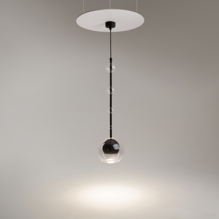 Pendul Maytoni Ros MOD227PL-01B GU10 1x28W -  Metal/Glass Black IP20 [3]