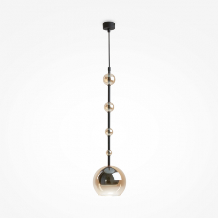 Pendule - Pendul Maytoni Ros MOD227PL-01B1 GU10 1x28W -  Metal/Glass Black IP20