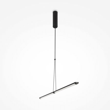 ILUMINAT - Pendul Maytoni Supersymmetry P096PL-L11BK LED 17W 4000K 880lm Aluminiu Black IP20