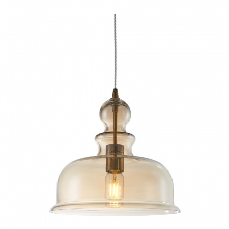 Pendul Maytoni Tone P001PL-01BZ E27 1x60W -  Metal Glass Brass IP20 [2]
