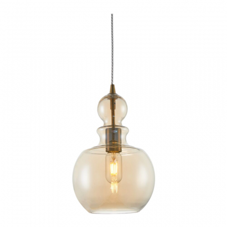 Pendul Maytoni Tone P003PL-01BZ E27 1x60W -  Metal Glass Brass IP20 [2]