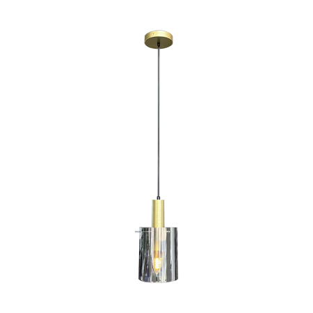 ILUMINAT - Pendul Milagro Arcadia E27 1xE27   230V Gold Metal & Sticlă IP20