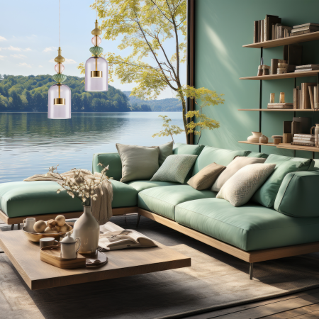 Pendul Milagro Arte LED 12W 1399lm 3000K 230V Multicolor Metal & Sticlă IP20 [2]