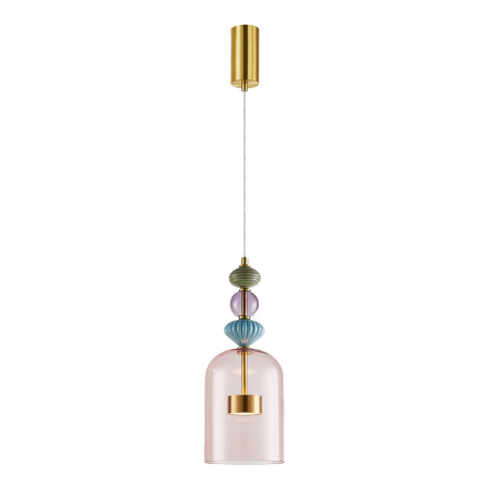 Pendul Milagro Arte LED 12W 1399lm 3000K 230V Multicolor Metal & Sticlă IP20 [5]