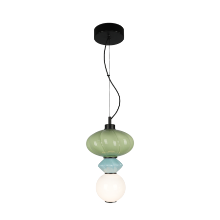 Moderne - Pendul Milagro Ascoli LED 8W 1478lm 3000K 230V Multicolor Metal & Sticla & Ceramica IP20