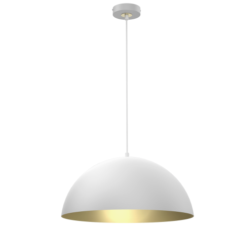 ILUMINAT - Pendul Milagro Beta  1xE27   230V/50Hz White & Gold Metal IP20