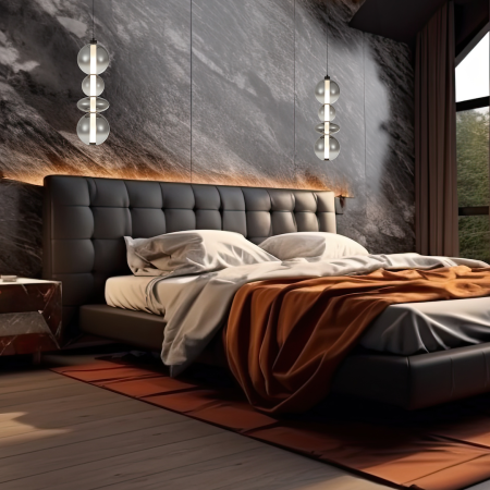 Pendul Milagro Daphne LED 36W 4619lm 3000K 230V Black Metal & Sticlă IP20 [2]