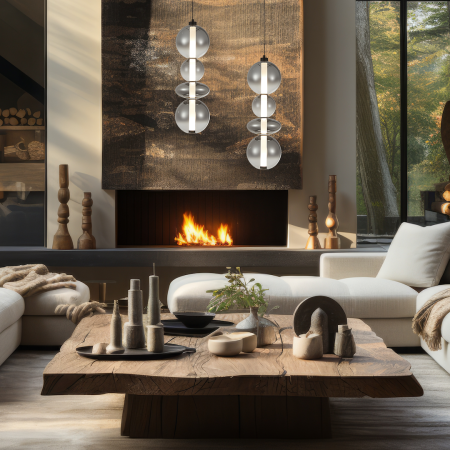 Pendul Milagro Daphne LED 36W 4619lm 3000K 230V Black Metal & Sticlă IP20 [3]